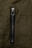 Wende-Parka für Winter khaki