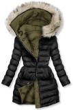 Wende-Parka für Winter khaki