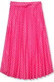 Rock mit Punkten hot pink