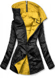 Frühlings-Wendejacke  gelb / schwarz