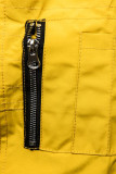 Frühlings-Wendejacke  gelb / schwarz