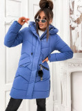 Winterjacke mit Kapuze FROST Blau