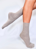 Warme Socken Beige