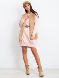 OCH BELLA Beige Weste aus Kunstfell