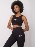 Schwarzes Sportset FOR FITNESS