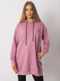 Rosa Damen Hoodie mit Kapuze