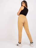 Stylische Jogginghose in Camel