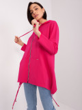 Rosa Damen Hoodie mit Kapuze