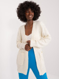 Stylischer ecru Cardigan