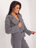 Elegante graue Jacke