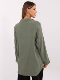 Damenbluse in Khaki