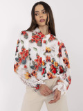 Elegante Bluse mit Blumenmuster