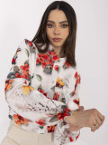 Elegante Bluse mit Blumenmuster