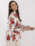 Elegante Bluse mit Blumenmuster