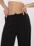 Stylische schwarze Sporthose