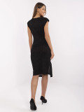 Elegantes Midi-Kleid mit Applikation