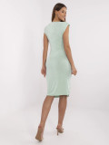 Pistazien Cocktailkleid