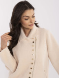 Beige Übergangsjacke
