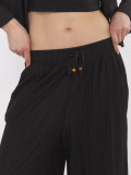 Stylische schwarze Hose