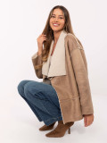 Beige Übergangsjacke