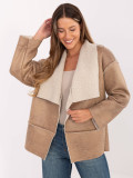 Beige Übergangsjacke