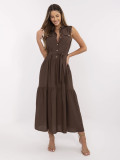 Elegantes Maxikleid mit Volants