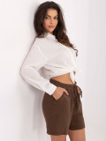 Stylische braune Shorts