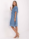 Oversize Kleid in Dunkelblau