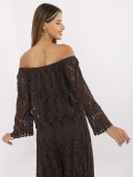 Elegante Bluse im Boho-Stil