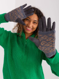 Stylische Handschuhe in Dunkelgrau