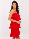 Elegantes rotes Cocktailkleid