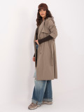 Eleganter Übergangstrenchcoat in Beige