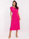 Elegantes Midi-Kleid in Rosa