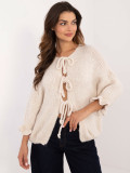 Stylischer Pullover in hellem Beige