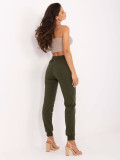 Stylische Sweatpants in Khaki