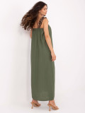 Maxikleid in Khaki