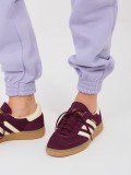 Damen-Jogginghose in Flieder mit hohem Bund