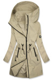 Damen-Übergangsjacke mit Kapuze - Beige