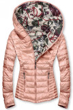 Leichtsteppjacke mit Kapuze rosa