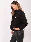 Stylische schwarze Übergangsjacke