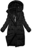 Damen-Winterjacke mit Kapuze FREEDOM Schwarz