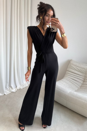 Schwarzer Jumpsuit Lunaria
