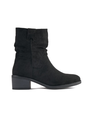 Schwarze Stiefeletten
