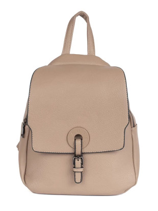 Klassischer beiger Rucksack