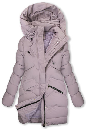 Mädchen Extra Warme Winterjacke Lavendel lila