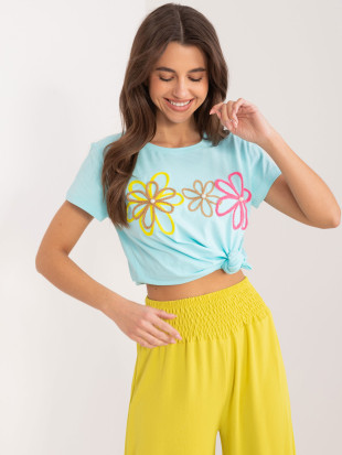 Weiches T-Shirt mit Applikation