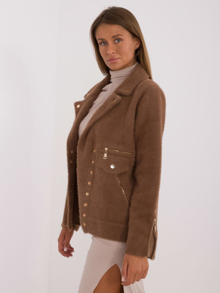 Braune Übergangsjacke