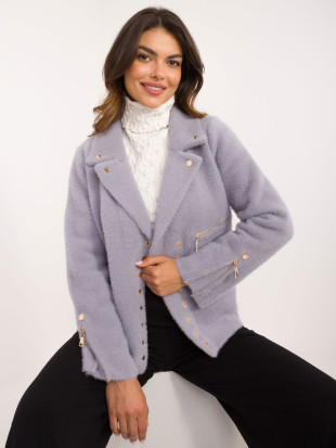 Übergangsjacke in hellem Lila