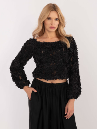 Elegante Bluse mit langen Ärmeln
