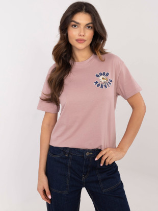 Stylische Bluse in Dunkelrosa